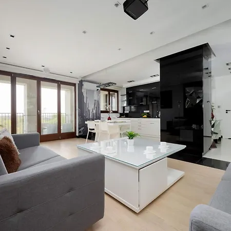 Apartment Pokorna Modern With Balcony & Parking By Renters Warsaw